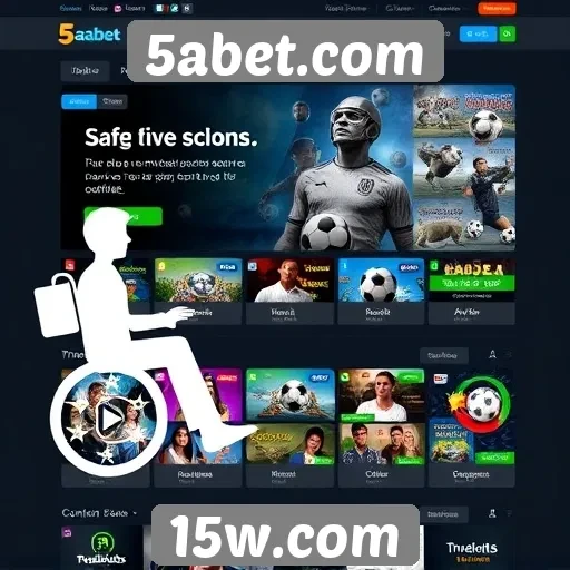 Estudo sobre a acessibilidade e usabilidade do site 5abet.com
